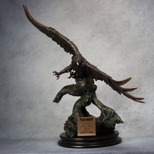 Copper Finish Eagle - Large