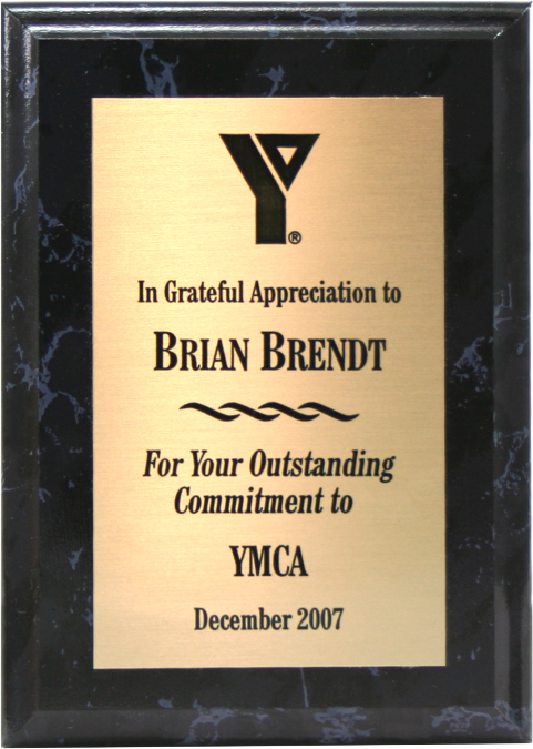Full Plate Plaque