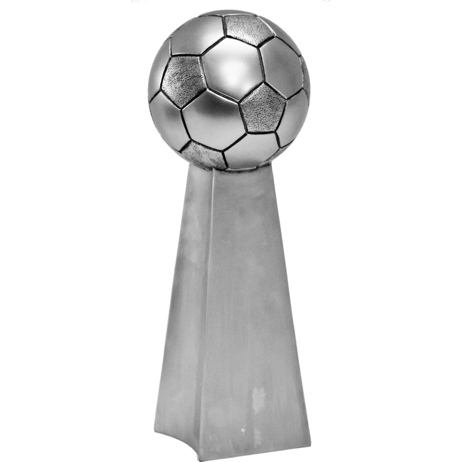 Silver Soccer Sport Tower