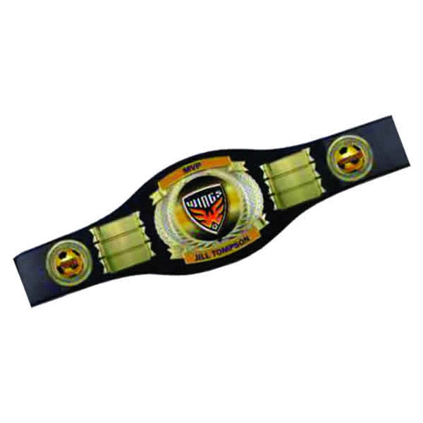 Championship Belt w/2 Medallions and 6 Plates